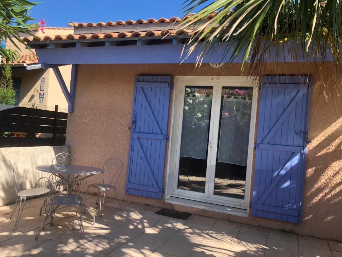 De La Clape A La Mer Mon Petit Pavillon Labellise - F2- Piscine Commune - Wifi Gratuit- Parking Prive - Arrivee Autonome - 800 M Plage - Grande Terrasse Abritee Vent - Saint-Pierre-la-Mer  Bagian luar foto